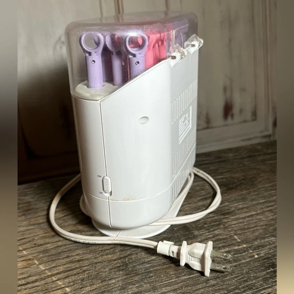 Conair Hot Sticks HS19 20 Purple Pink Jelly Rollers Curlers Pageant Travel - Picture 5 of 5